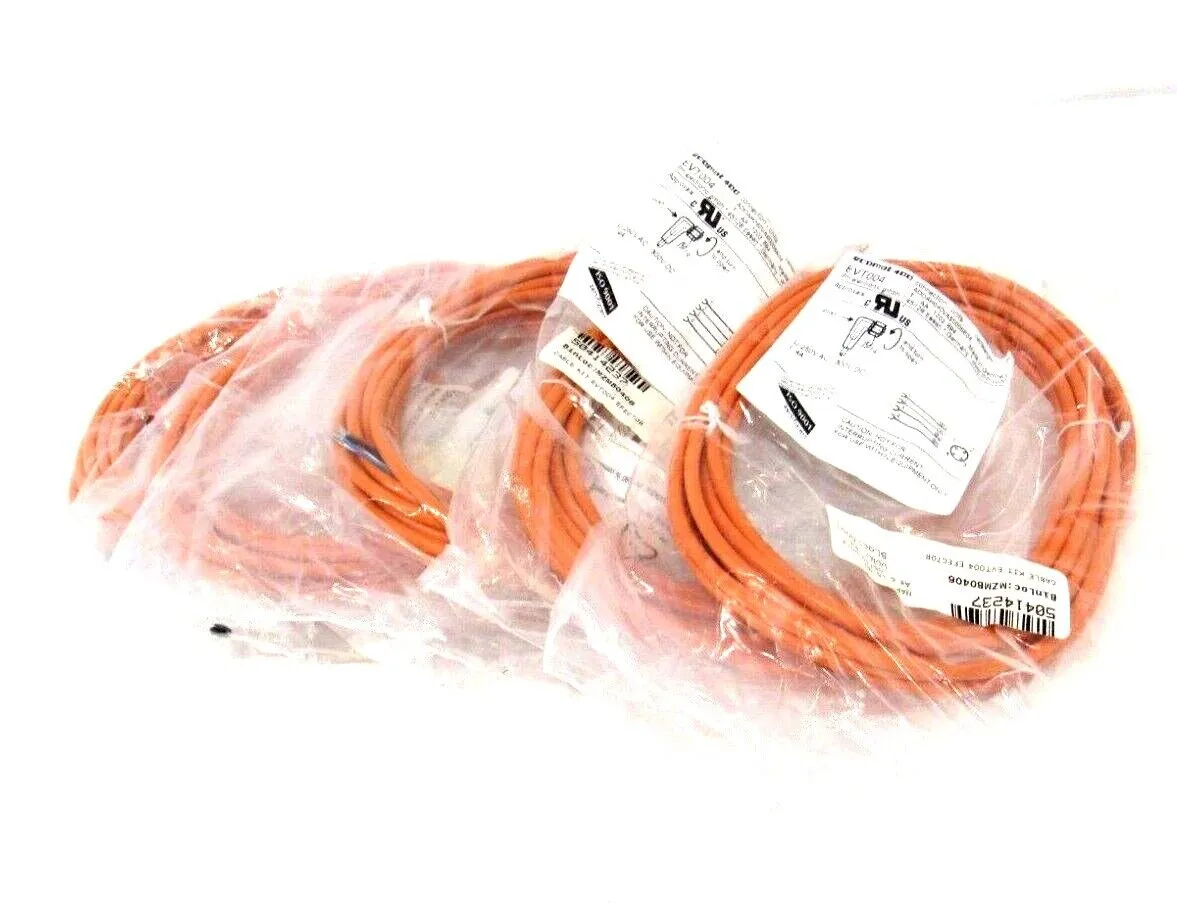 LOT OF 5 NEW EFECTOR ADOAH040VAS0005E04 CABLES EVT004