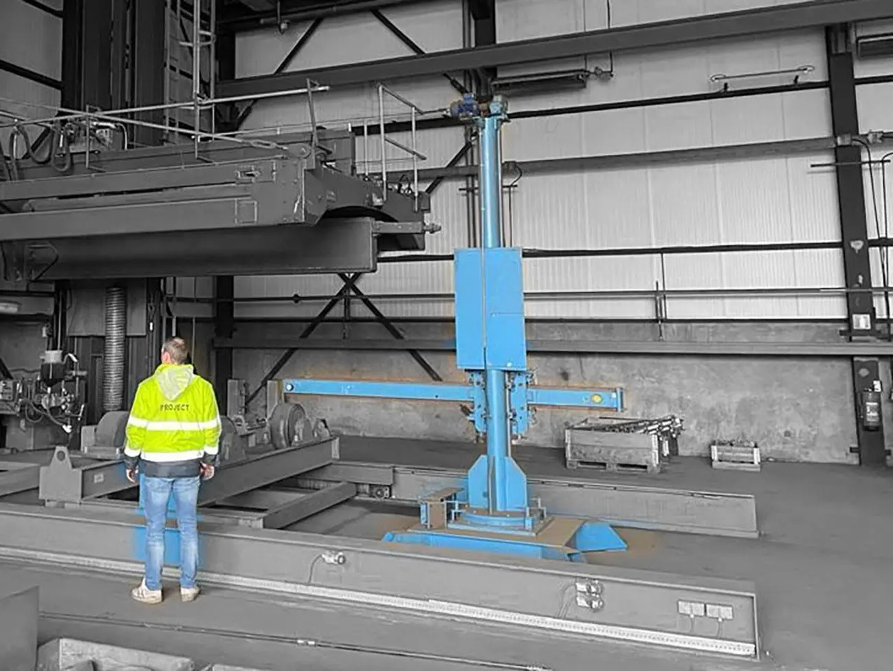 USED BODE WELDING CRANE