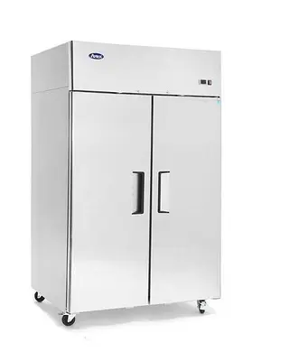 2 door upright freezer - TOP MOUNT