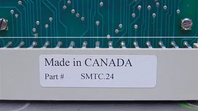 Mold-Masters LTD SMTC.24 Temperature Control Card Assembly Used