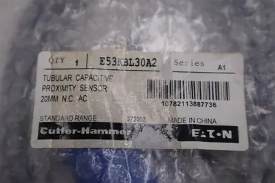 NEW EATON E53KBL30A2 SER A1 Tubular Capacitive Proximity Sensor 20mm STOCK H1670