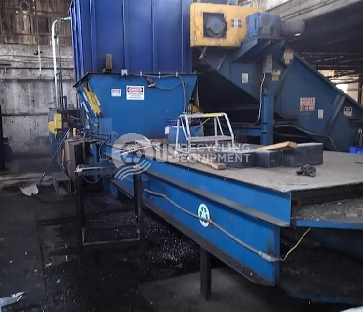Used 1994 HARRIS 200T-13/9 GORILLA TWO RAM HORIZONTAL Balers | US Recycling Equipment #474376