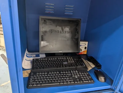 (3) Portable Computer Cabinets W/ Contents