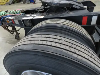 Great Dane Convertor Dolly 25000lbs Semi Truck Trailer Single Axle ABS Spring