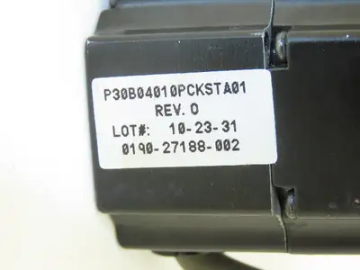 Sanyo Denki P30B04010PCKST AC Servo Motor 100W 3000rpm 100VAC 1Ph
