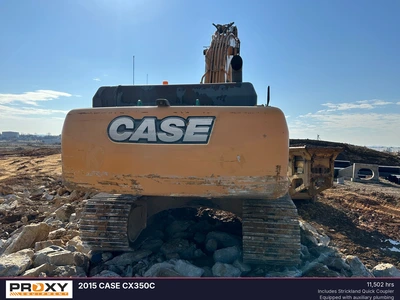 Used 2015 CASE CX350C Excavators Pennsylvania US | Proxy Equipment #1377589
