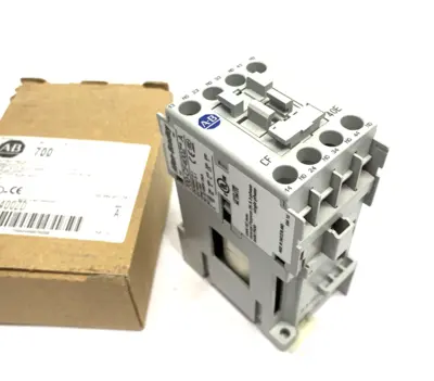 USED ALLEN BRADLEY SER. A INDUSTRIAL CONTROL RELAY 4 NO CONTACTS