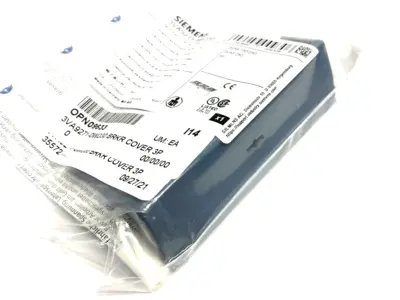NEW SIEMENS CIRCUIT BREAKER ACCESSORY TERMINAL COVER 3-POLE