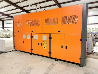 Blow Molder, 4-Cavity, 5,550 BPH, High Pressure Compressors, System - #4650904