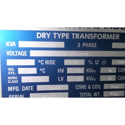 EB National 195 kVA Transformers