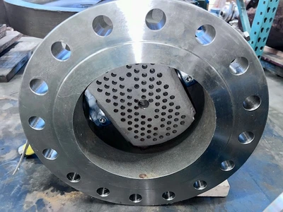 10" 300# Neles Jamesbury Stainless Steel V-Ball Control Valve