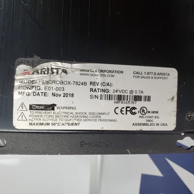 Used Arista Microbox-7824B Automation Control (HMI) California US | American Industrial Supply Co. #1445129