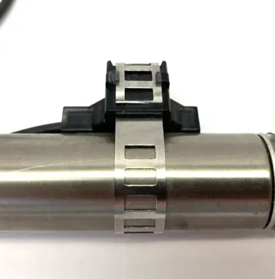 NCDMB075-0600, BMF 307K-PS-C-2-SA95-S75-00,3 | SMC NCDMB075-0600 Air Cylinder w/ Balluff BMF 307K-PS-C-2-SA95-S75-00,3 Sensor - Used