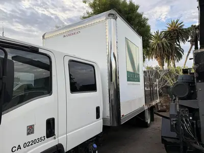 Used 2014 ISUZU NQR Box trucks California US | Ben Kaplan Equipment #1425577