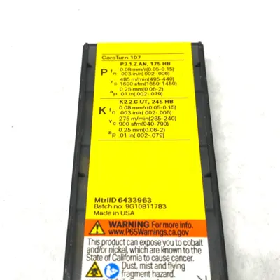 New | in-Stock SANDVIK COROMANT DCMT 11 T3 02-PF 4325 COROTURN® 107 INSERT FOR TURNING Inserts (Misc) | Maverick Industrial Sales #1106019