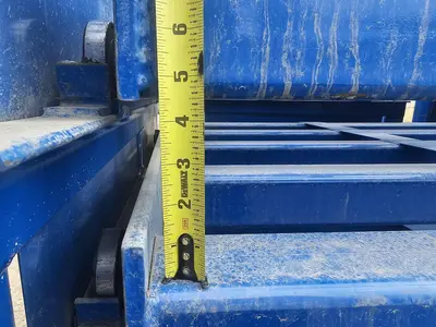 USED ENGINEERED HANDLING SYSTEMS 8 SHELF, 5500 LBS EACH