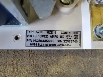 Used HUBBELL HC59345-603 Switchgears British Columbia CA | Lenmark #240589