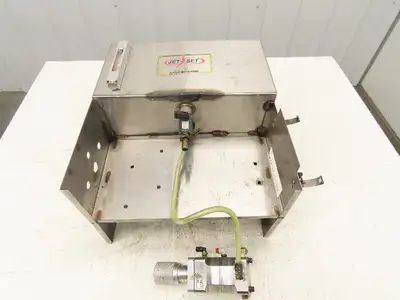 Jet Set Spray System Automatic Machine Lubricator Pump 5 Gal Stainless Tank