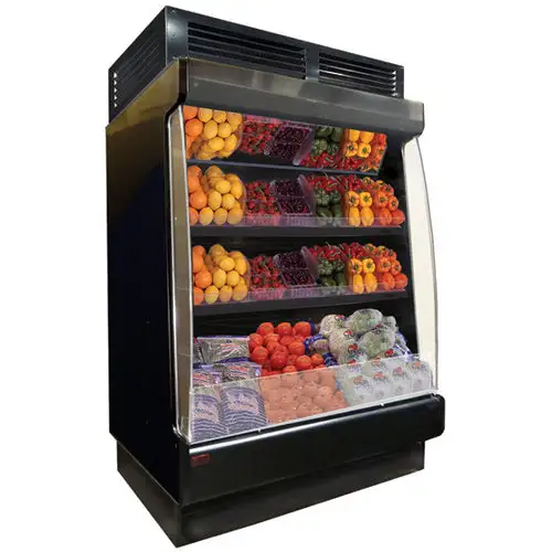Howard-McCray 51" Vertical Open Air Cooler w/ (3) Levels, 115/208-230v/1ph (SC-OP35E-4L-LB-B)