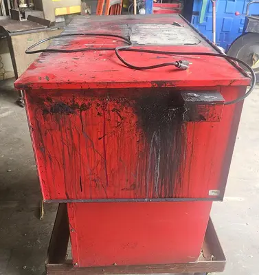 USED SAFETY KLEEN SHOP PARTS WASHER