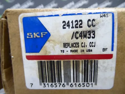 SKF 24122 CC/C4W33 Spherical Roller Bearing New NIB