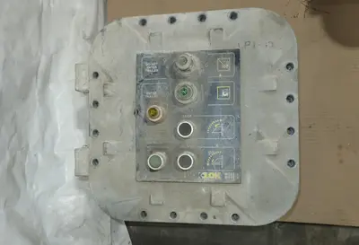 LOT OF 2 DOK-LOK EXPLOSION PROOF CONTROL BOXES