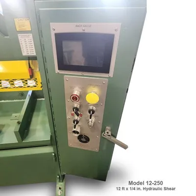 New | in-Stock BETENBENDER 12-250 Power Squaring Shears (Inch) Florida US | Sierra Victor Machinery #262609