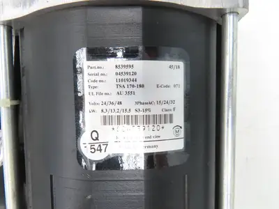 Yale 8539595 Forklift Hydraulic Pump & Motor 36/48VDC Off ERP035VTN36TE084