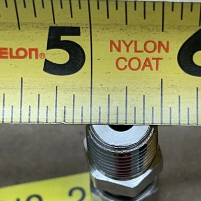 Lot-5pc Swagelok Stainless Fittings 316HC7 See Pictures For Measurements