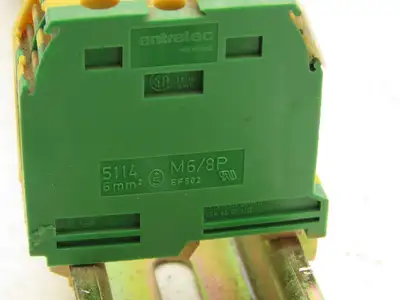 Entrelec Sprecher+Schuh Terminal Block DIN Rail 4-Pin Lot of 85