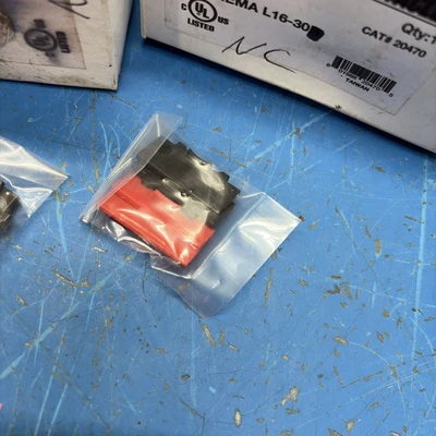 (2) Morris NEMA L16-30R30A, 480V 3P 4W Female Connectors Fast Shipping+ Warranty