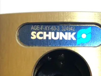 Used SCHUNK Two-Axis Compensation Unit, Spring Return, ±4 mm, 324942 Tooling & Accessories (Other) Michigan US | Maverick Industrial Sales #1390944