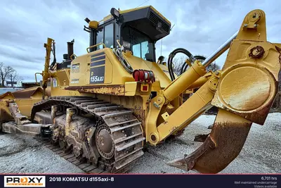 Used 2018 KOMATSU D155AXI-8 Bulldozers Utah US | Proxy Equipment #1383006