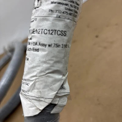 New | in-Stock RUBBER FAB 12RFFDAE12TC12TCSS Hoses Indiana US | J&J Industrial Supply #1332034