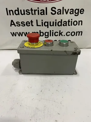 Start/Stop E-Stop 3 Button Pushbutton Enclosure Control Station