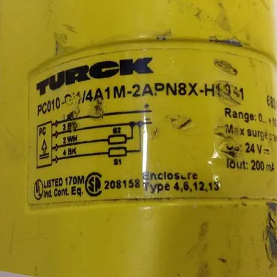 USED TURCK ELEKTRONIK PC010-GI1/4A1M-2APN8X-H1141