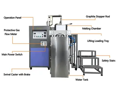 Grain Making Machine - Gold & Silver - 20Kg Capacity - With Automatic Lifting System