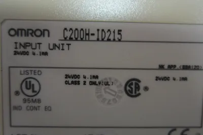 OMRON C200H-ID215 INPUT MODULE C200HID215 LOT OF 2