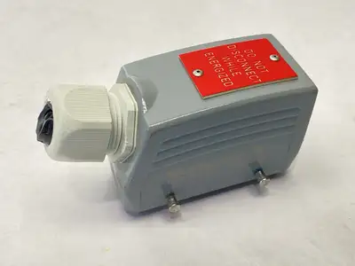 USED WEIDMULLER MALE CONNECTOR 16P 16A 500V 1207500000 W/ 1788180000