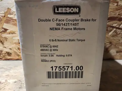 New | in-Stock LEESON 1056721081NF Motors (misc) British Columbia CA | Lenmark #246304