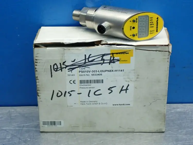 New | in-Stock TURCK PS010V303LI2UPN8XH1141 Pressure Transmitters Ohio US | HGR 24 #872953