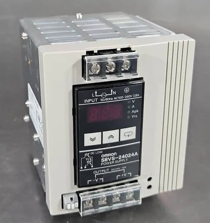 Used Omron omron S8VS-24024A PLC Processors | Palmetto Automation #1148847