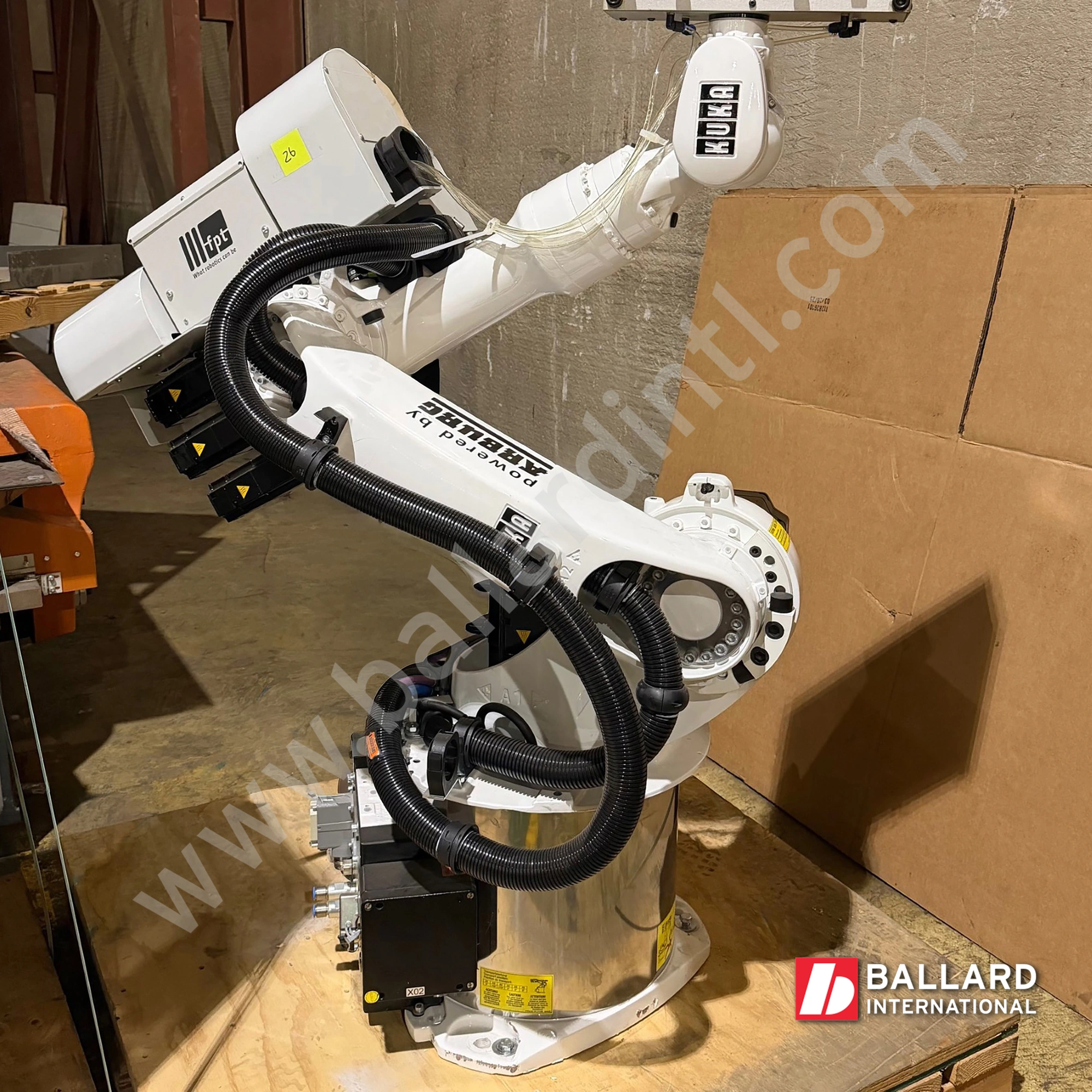KUKA KR 16-2 CR Clean Room Robot System w/ KRC4 Controller