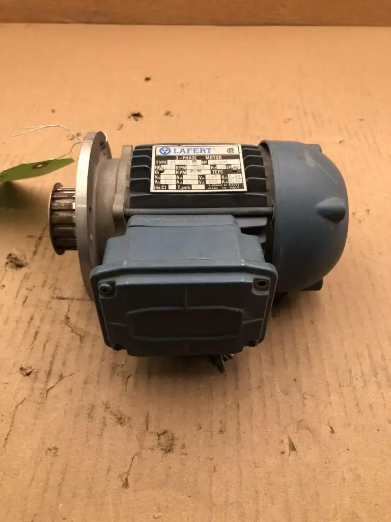 LAFERT ST56S2 0.18HP Electric Motor 3300RPM 208/230V 440/460V 3PH TEFC