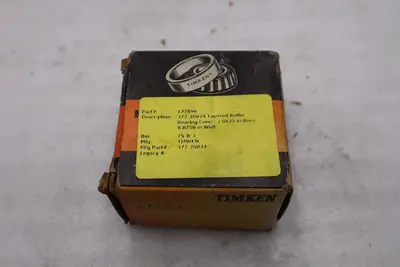 NEW OPEN BOX  377TD Timken TAPER ROLLING BEARING STOCK CC242