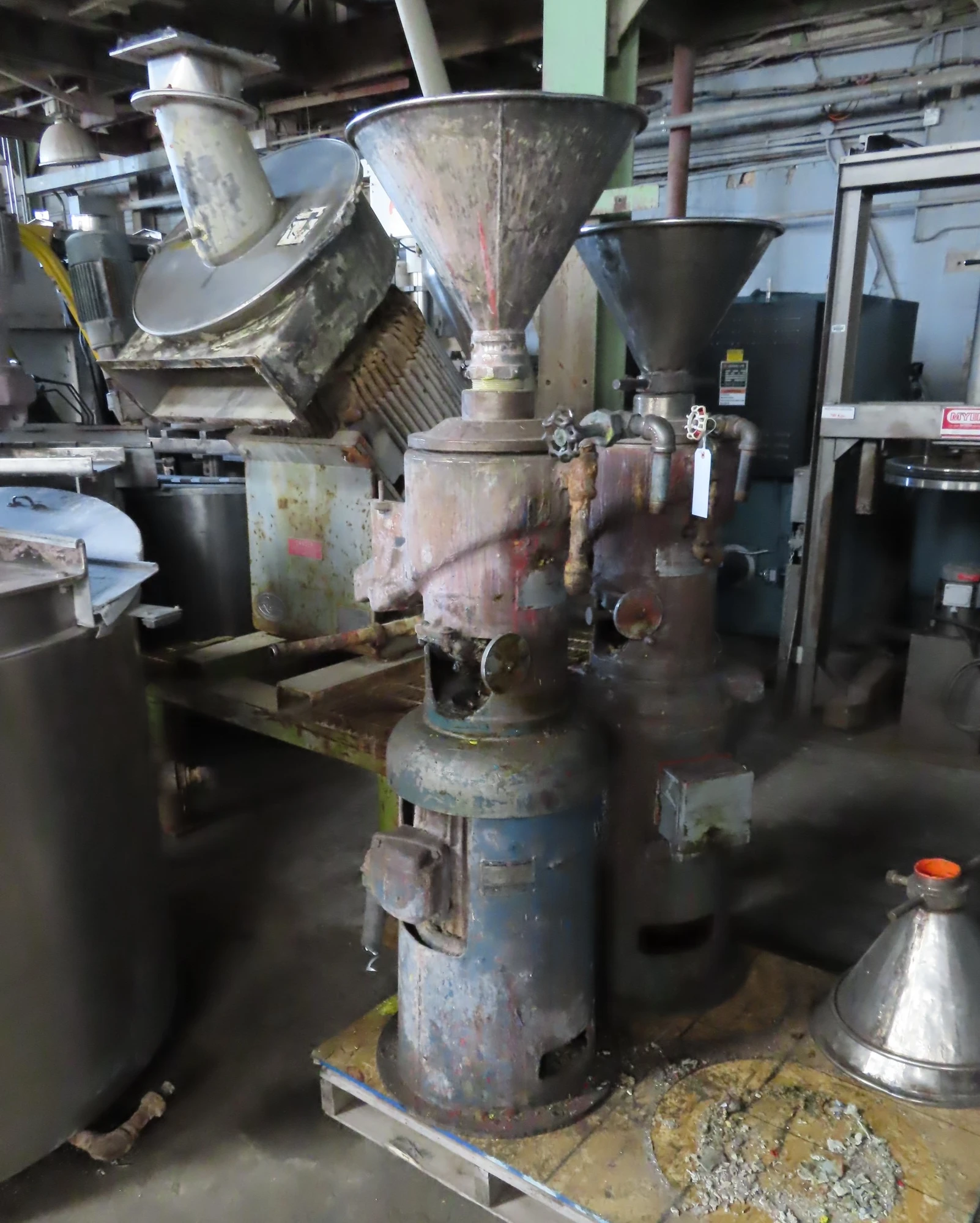 Morehouse Cowles Stone Mill, 20 HP, stainless steel