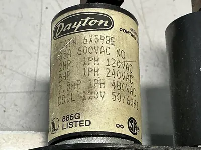 USED DAYTON 6X598E