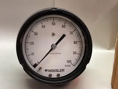 New | in-Stock WEKSLER BA14PHF4LWXX Universal Pressure Meters Ohio US | Surplus Asset Holdings #1246758