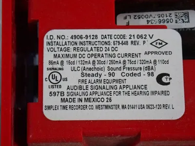 New | in-Stock SIMPLEX 49069128 Safety Products (Other) Ohio US | HGR 24 #1150491