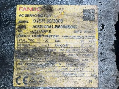 Used FANUC A06B0041B605#S042 Motors (misc) Ohio US | HGR 24 #1289770